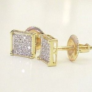 0.35 carat diamond earrings!
