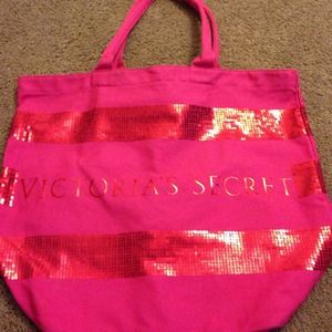 🌞Pink sequin VS beach bag!🌞