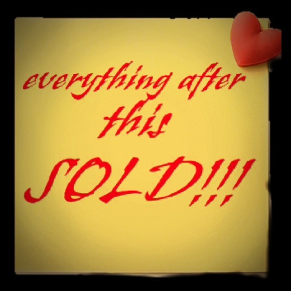 Everything after this is sold!