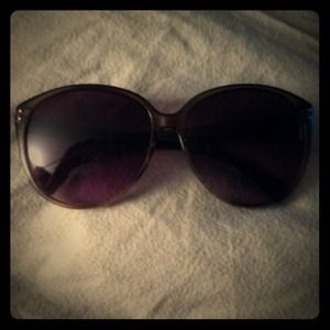 Coach poppy oversized cat-eye sunglasses