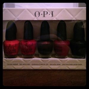 Five OPI Polishes