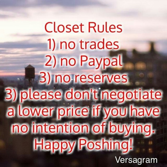 Closet rules