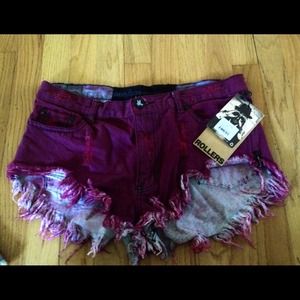 High waisted shorts
