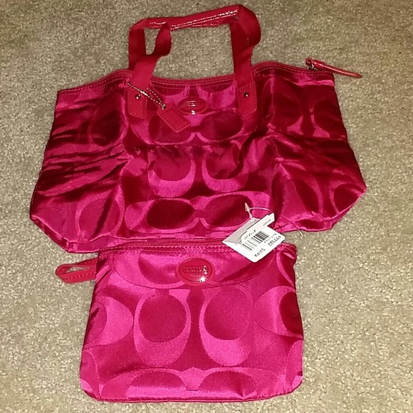 Authentic coach tote bag.