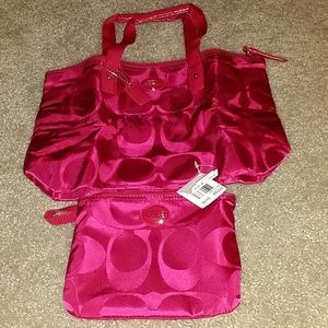 Authentic coach tote bag.