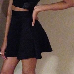 Black Skater Skirt