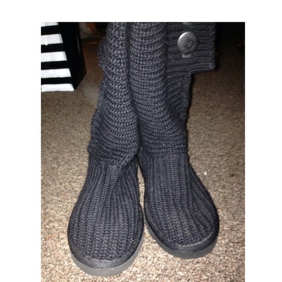 Knit Ugg boots