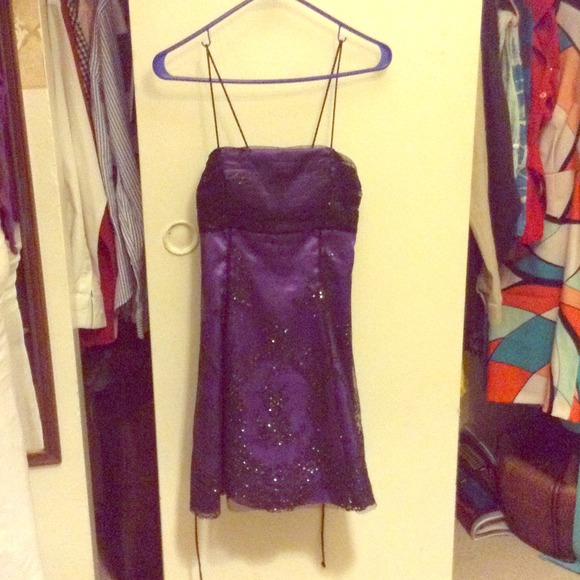 Purple dress