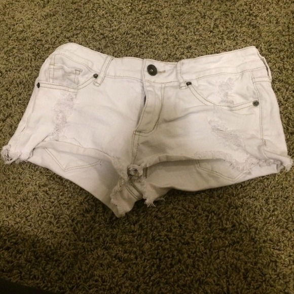 White shorts