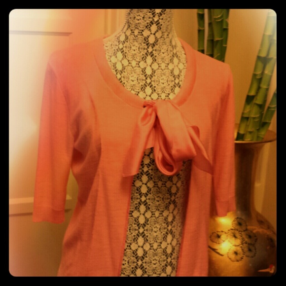 Light, fun, classy,  chic DKNY sweater