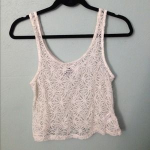 Floral Crotchet Top🌻