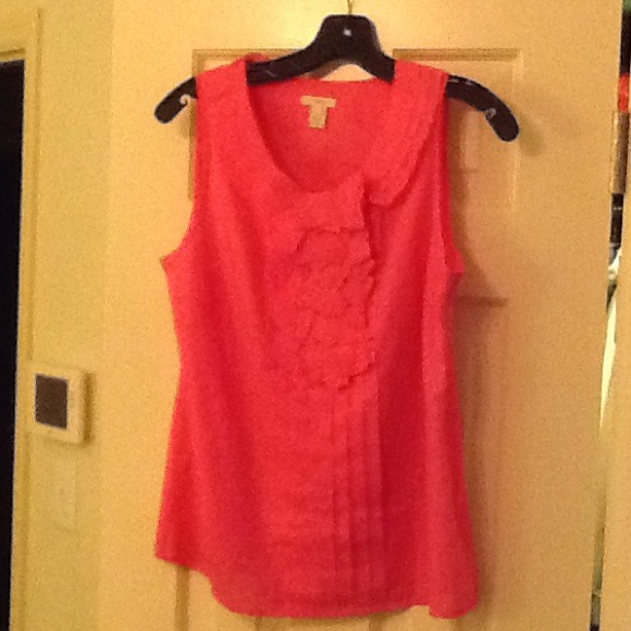 J Crew sleeveless blouse
