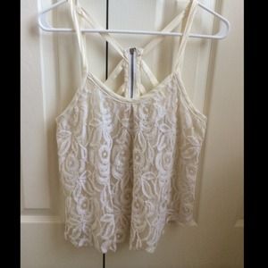 ❌SOLD❌ American Rag caged back top