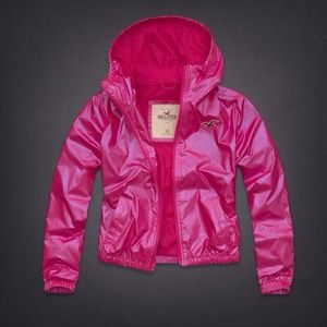 hollister water proof jacket