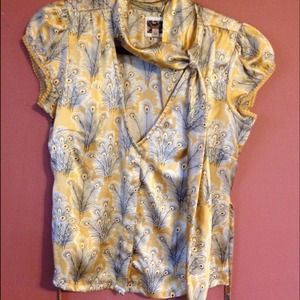 free people silk top