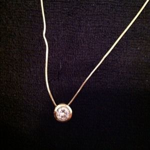 Gold Long's jewelers necklace!