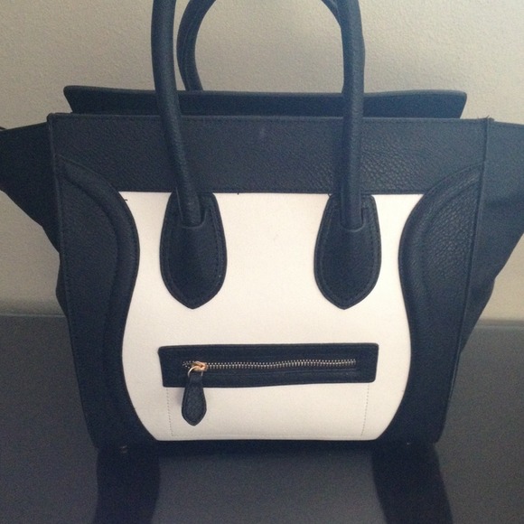 Celine imitation top handle purse