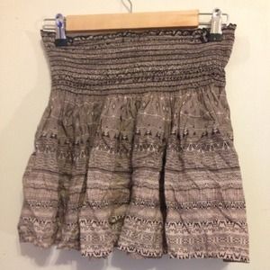 American Apparel patterned skirt