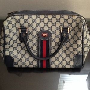vintage Gucci top handle bag