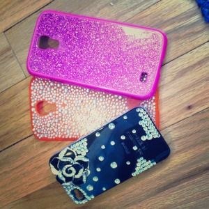Assorted phone cases