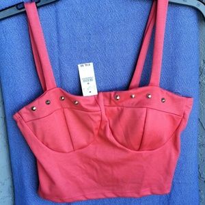 NEW open crop top
