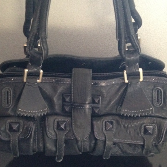 Authentic Chloe satchel bag black