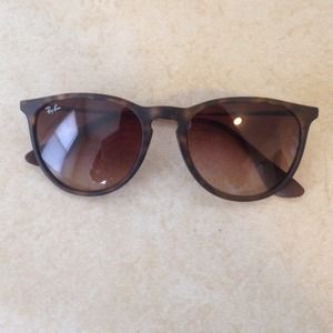 Ray-Ban Erika Sunglasses in Matte Tortoise