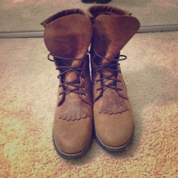 Authentic leather boots✨👢