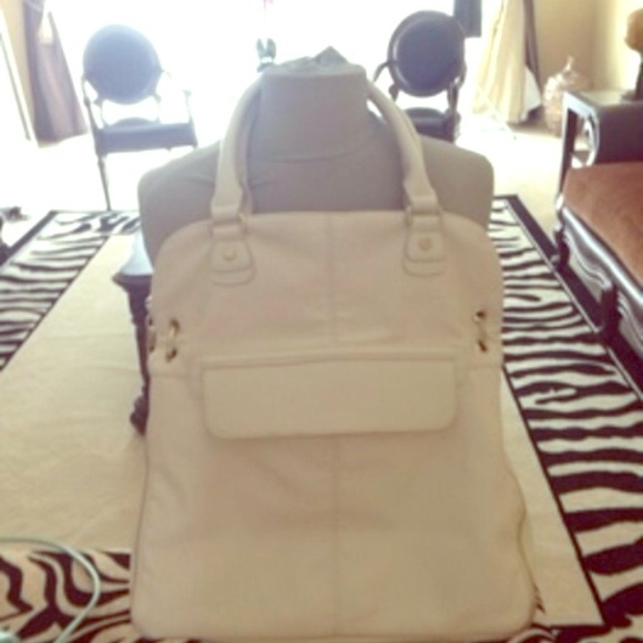 Steve Madden cream and gold handbag - Picture 1 of 4