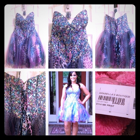 Night Moves Dresses & Skirts - A Night Moves Prom Dress