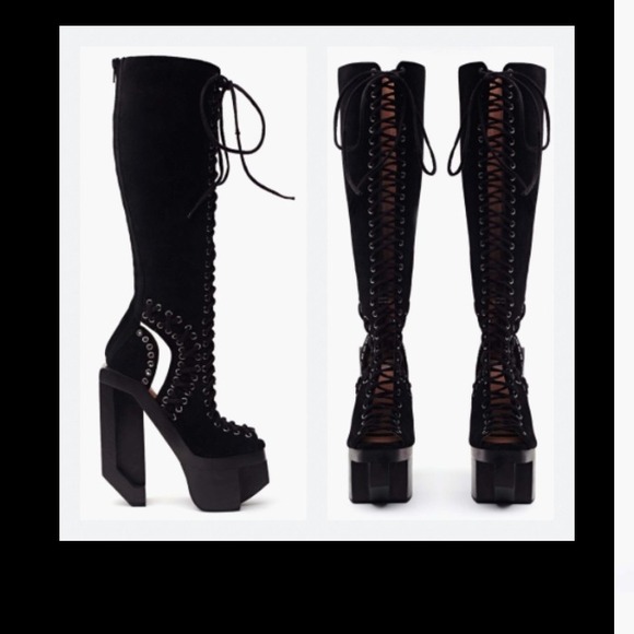‼️SOLD‼️Jeffrey Campbell knee boots