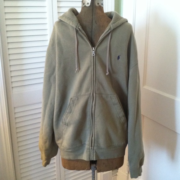 Men's Ralph Lauren Zip Up Hoodie, Size XL