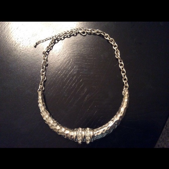 Paved rocker chic necklace