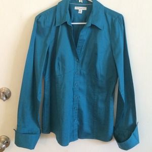 Teal Banana Republic Dress Shirt
