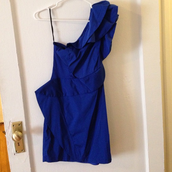 Akira Dress in Royal Blue