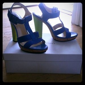 Calvin Klein platform sandals