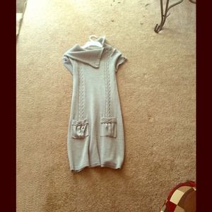 Grey Sweater Dress