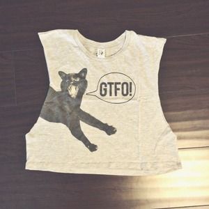 GTFO Crop Tank
