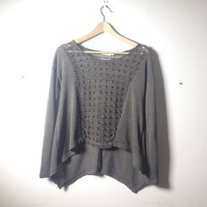 Lightweight Boho Crochet Knit Summer Sweater