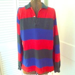 Men's Ralph Lauren Long Sleeve Polo, Size M