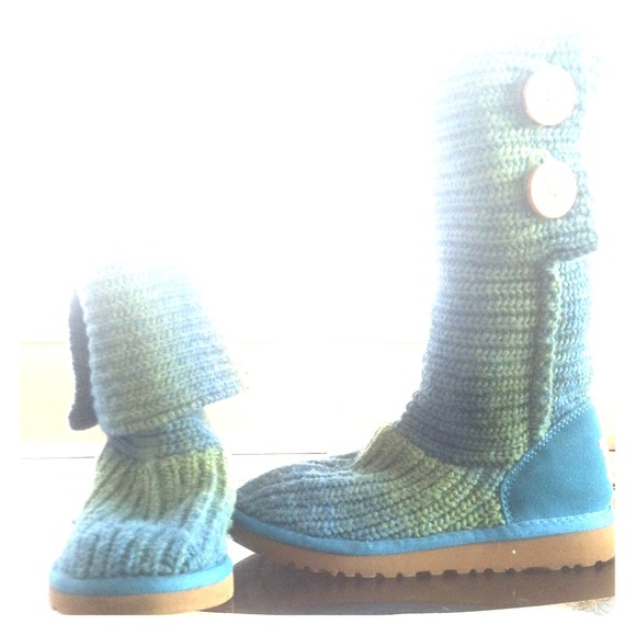 Tie Dye Crochet Uggs
