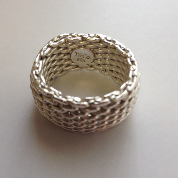 Reposh!  Tiffany mesh ring