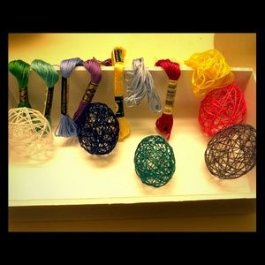 Yarn Easter Eggs