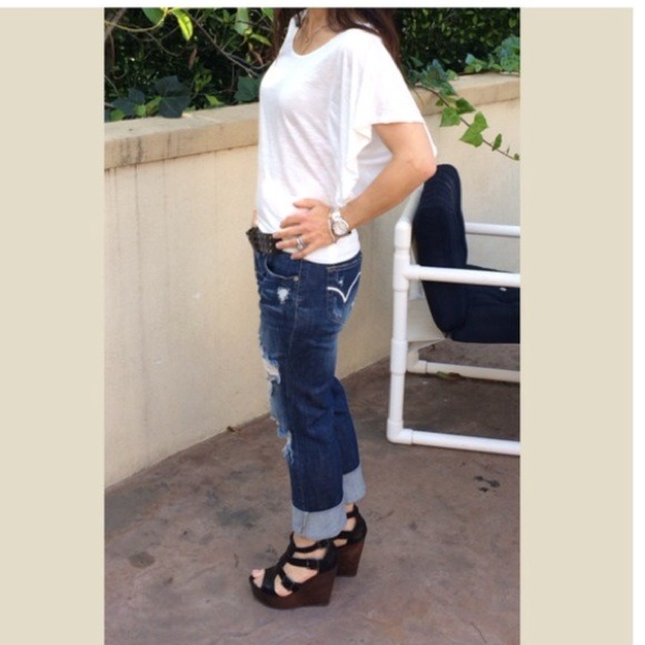 Lace back top SALE - Picture 2 of 3