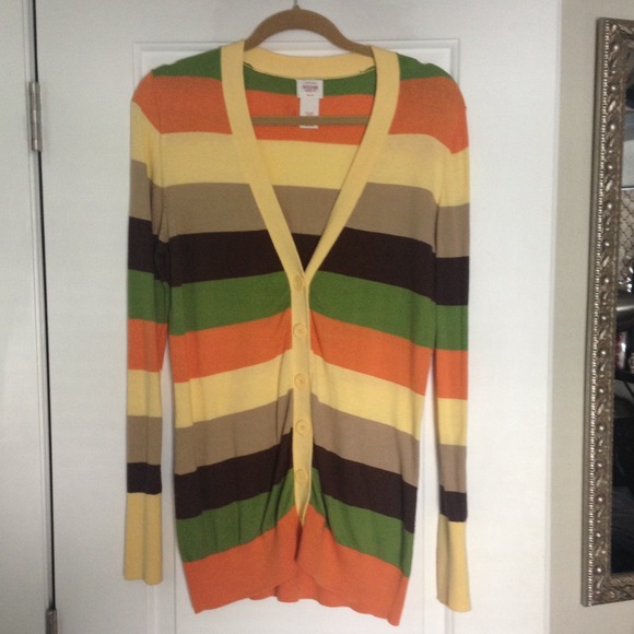 Striped Cardigan