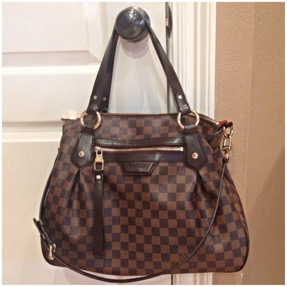 100% Authentic Louis Vuitton Evora MM Damier Ebene