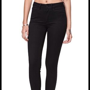Bullhead Denim Co High Rise Black Jeggings - Black