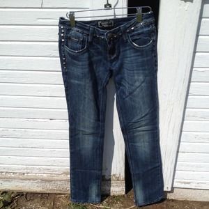 Express stud jeans