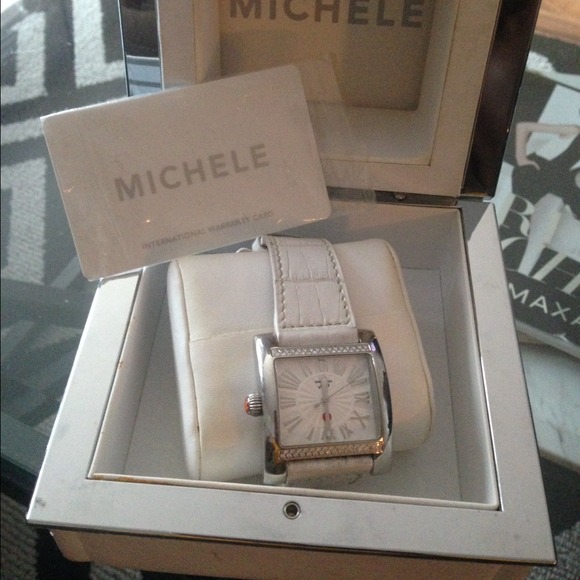 * 🚫SOLD🚫Michele watch  with genuine diamonds