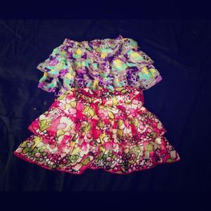 Cute little girls ruffle skirts size 3t..